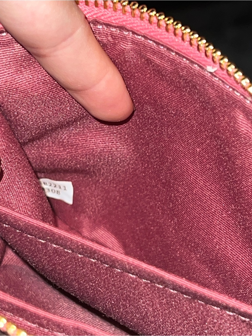 Coach Pink Signature Mini Shoulder Bag - Picture 6 of 6